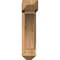 Ekena Millwork Thorton Arts and Crafts Smooth Bracket w/ Offset Brace, Western Red Cedar, 5 1/2"W x 18"D x 22"H BKT0604X18X22THR03SWR - alternate 3